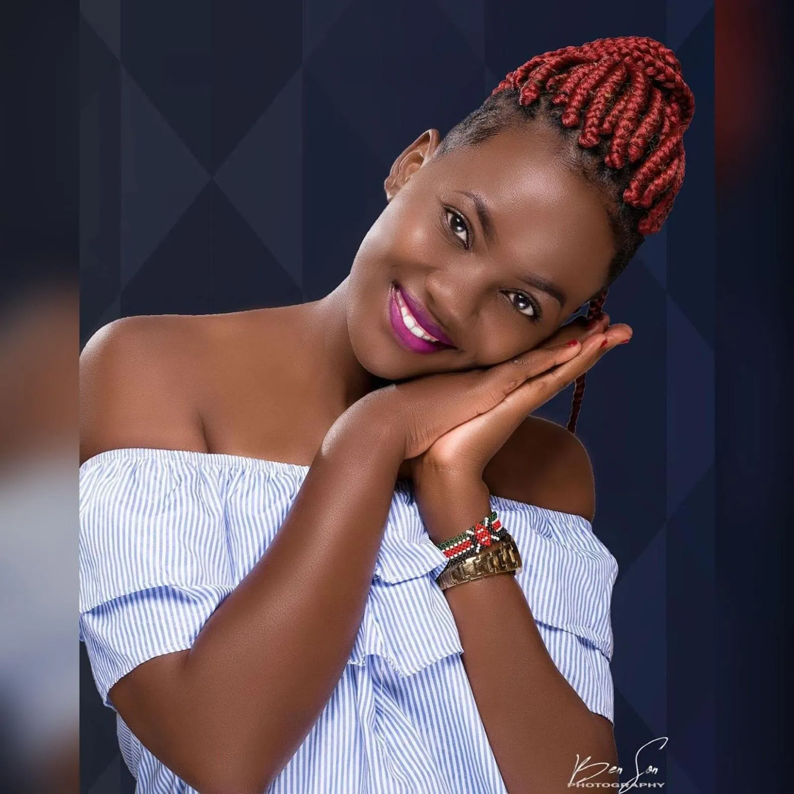 Caroline Wanjiku guiding in Kenya